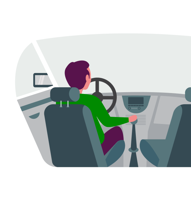 Driver alone